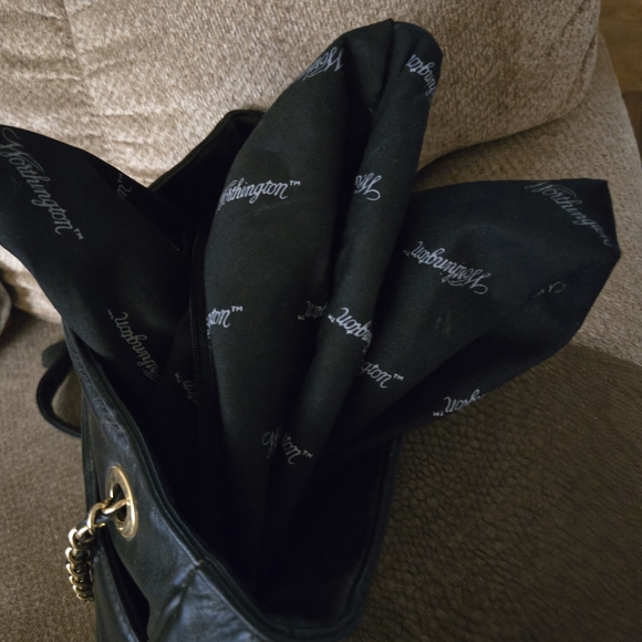 Worthington Genuine Leather Black Shoulder Bag - Picture 6 of 10